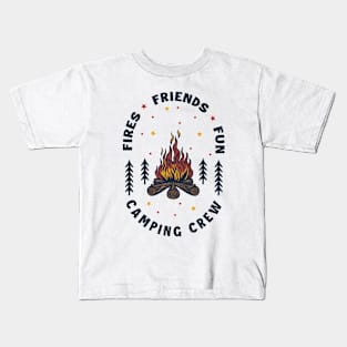 Camping Crew Kids T-Shirt